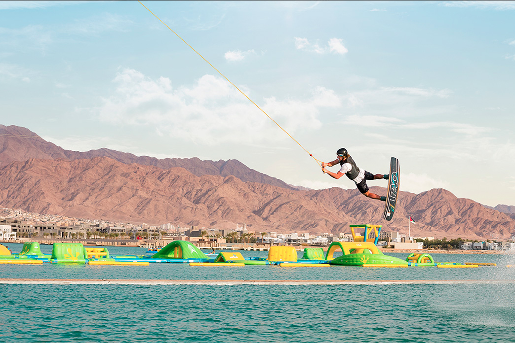 Water activities at ayla oasis