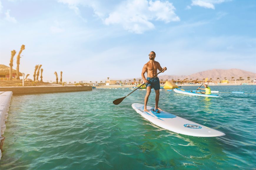 الانشطة المائية ايلا | Ayla b12 paddleboarding