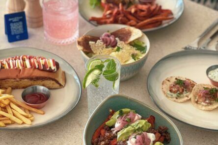 Traditional Jordanian food at Ayla's venues.