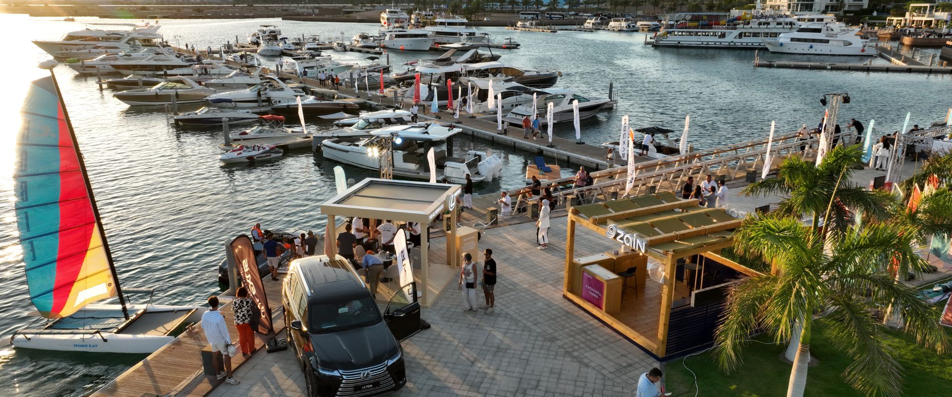 Al-Majali Inaugurates the Third Edition of the Ayla Marina Boat Show